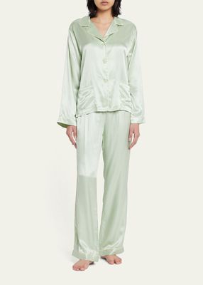 Jane Parker Button-Down Pajama Set