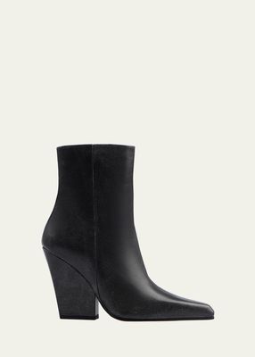 Jane Suede Zip Ankle Boots
