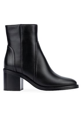Janella 70MM Leather Ankle Boots