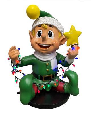 Jangles the Elf Playing with Lights Indoor/Outdoor Christmas Decoration