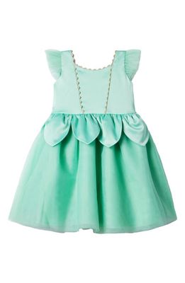 Janie and Jack x Disney Kids' Tiana Satin & Tulle Dress Costume in Turquoise