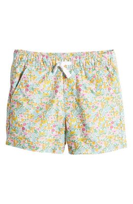 Janie and Jack x Liberty London Kids' Poppy Daisy Cotton Shorts in Poppy Daisy Multi