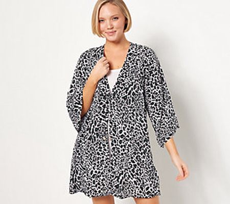 Jantzen Woven Printed Cover-Up Topper