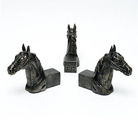 Jardinopia Potty Feet Horse Head S/3 Pla nter F eet