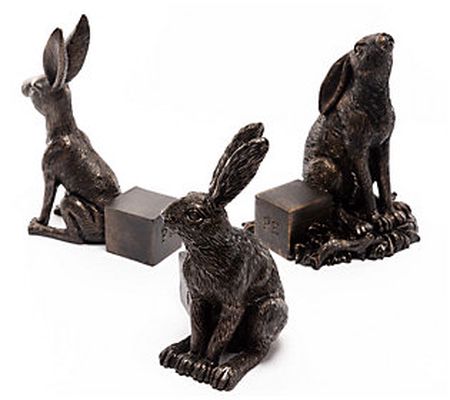 Jardinopia Potty Feet Silver Brushed Hare S/3 P lanter Feet