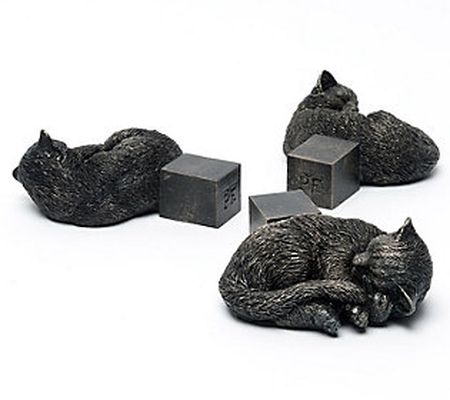 Jardinopia Potty Feet Sleeping Cat S/3 Plant er Feet