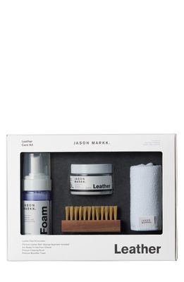 Jason Markk 4-Piece Leather Care Kit in Whit