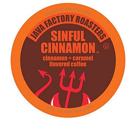 Java Factory 40-Count Cinnamon and Caramel Coff ee Pods