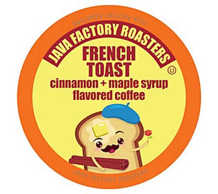 Java Factory 40-Count French Toast Flavored Cof fee Pods