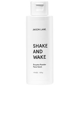 Jaxon Lane Shake And Wake Enzyme Powder Face Wash in White.