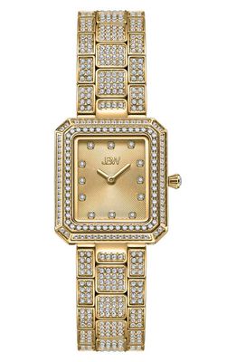 JBW Arc Diamond Bracelet Watch, 23mm in Gold 