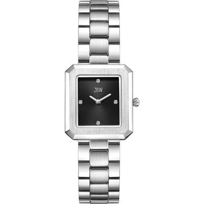 JBW Arc Single Essential Lab Created Diamond Bracelet Watch, 23mm in Stainless Steel 