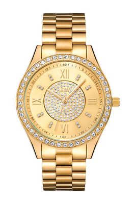 JBW Women's Mondrian 18K Gold Plated Stainless Steel Diamond Watch