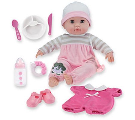 JC Toys Berenguer Boutique 15" Soft Body Caucas ian Baby Doll