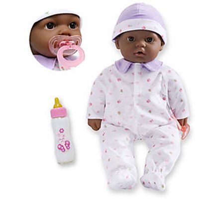 JC Toys La Baby 16" African American Soft Body Baby Doll