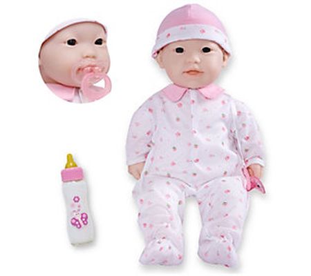 JC Toys La Baby 16" Asian Soft Body Baby Doll