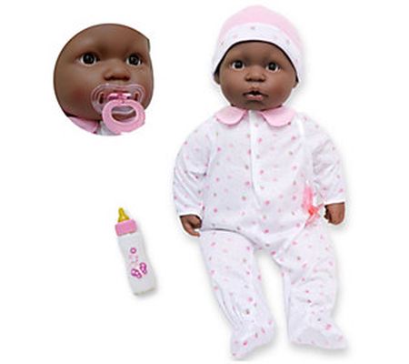 JC Toys La Baby 20" African American Soft Body Baby Doll