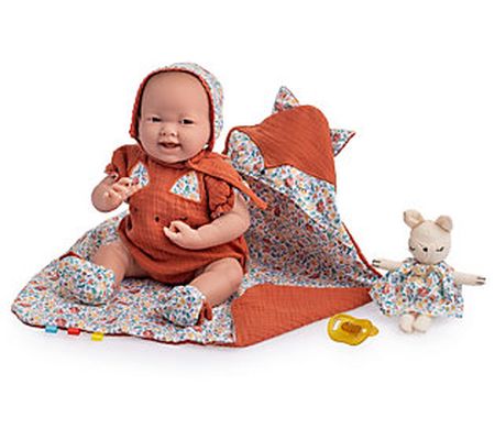 JC Toys La Newborn Nature Collection 15.5" Soft Body Baby Doll
