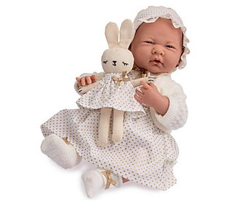 JC Toys La Newborn Royal Collection 15.5" Soft Body Baby Doll