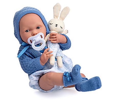 JC Toys La Newborn ROYAL Collection 15" Real Bo y Baby Doll