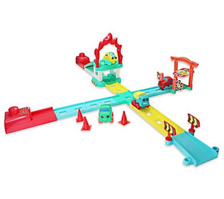JC Toys Lots to Play Jump and Go Multi Car Play set