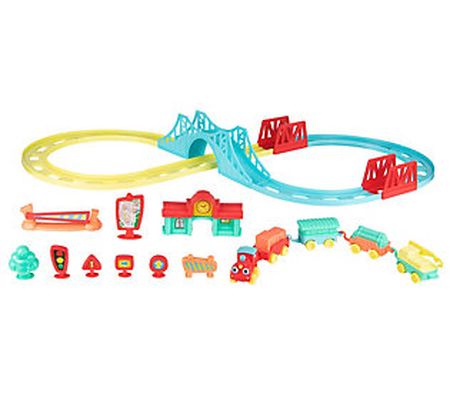 JC Toys Lots to Play Play Baby Train Gift Set