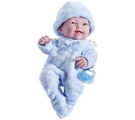 JC Toys Mini La Newborn First Day 9.5" Real Boy Baby Doll