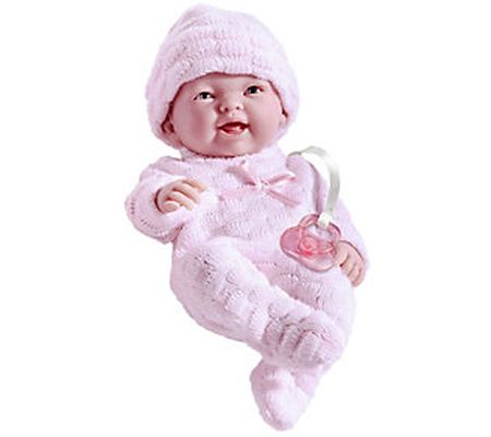 JC Toys Mini La Newborn First Day 9.5" Real Gir l Baby Doll