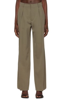 Jean Paul Gaultier Khaki 'The Suit' Trousers