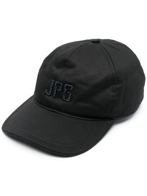 Jean Paul Gaultier logo-patch baseball cap - Black
