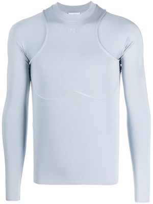 Jean Paul Gaultier long-sleeve T-shirt - Blue