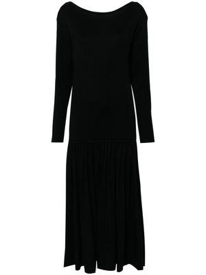 Jean Paul Gaultier Pre-Owned 1980s Kashiyama wool dress - Black