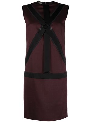 Jean Paul Gaultier Pre-Owned strappy design sleeveless dress - Purple
