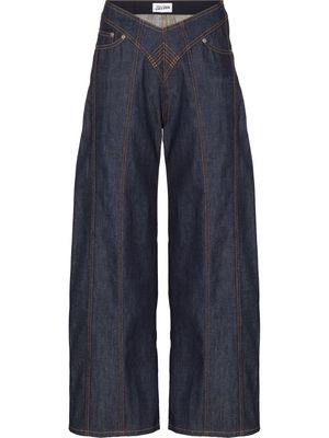 Jean Paul Gaultier straight-leg denim jeans - Blue