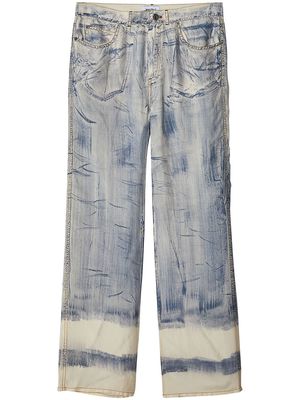 Jean Paul Gaultier straight-leg trousers - Blue