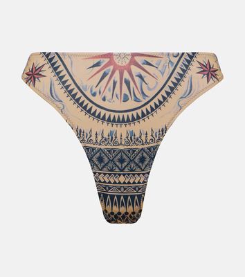 Jean Paul Gaultier Tattoo Collection printed bikini bottoms