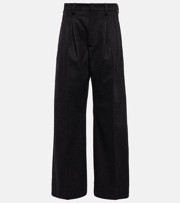 Jean Paul Gaultier Wide-leg wool-blend pants