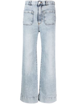 Jeanerica St. Monica high-waisted flared jeans - Blue