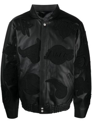 Jeff Hamilton NBA Collage bomber jacket - Black