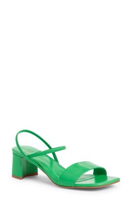 Jeffrey Campbell Adapt Slingback Sandal in Green