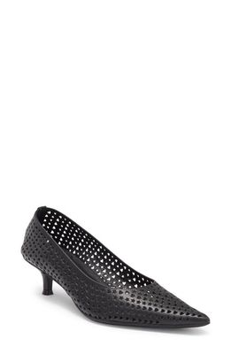 Jeffrey Campbell Alter-Ego Kitten Heel Pump in Black 