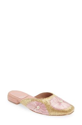 Jeffrey Campbell Mitzy Mule in Gold Pink Combo