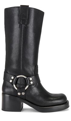 Jeffrey Campbell Reflection Boot in Black