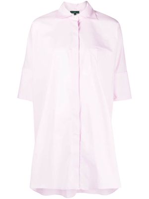 Jejia half-sleeve cotton shirt - Pink