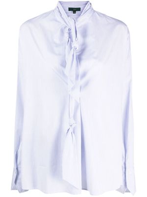 Jejia Marion tie-detail shirt - Blue