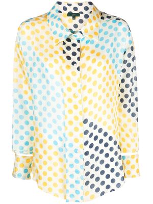 Jejia multicolour-polka-dot-pattern shirt - Neutrals