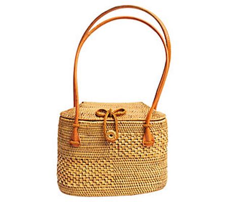 Jelavu - Doria Rattan Bucket Bag