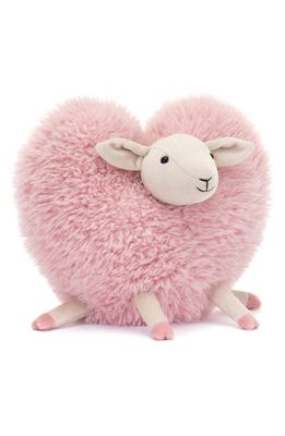 Jellycat Aimee Sheep Stuffed Animal in Pink