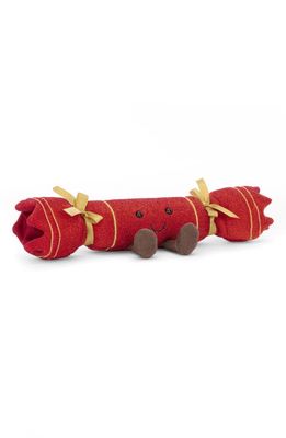 Jellycat Amuseable Christmas Popper Plush Toy in Red