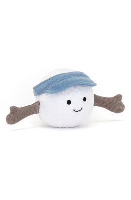 Jellycat Amuseable Golf Ball Plush Toy in White
